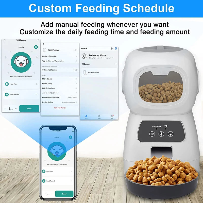 PetSmartChoice™ One Click WIFI Feeder - Pet Smart Choice   #